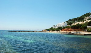 platja playa de santa eularia des riu eulalia del rio ibiza eivissa calo de salga